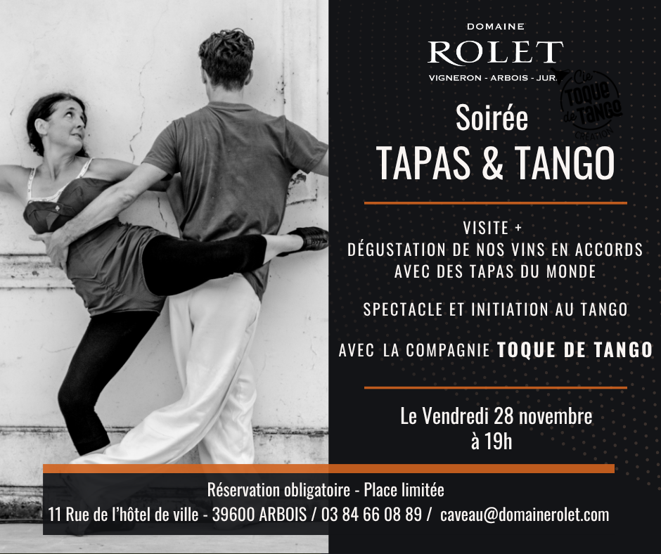 Soirée Tapas et Tango